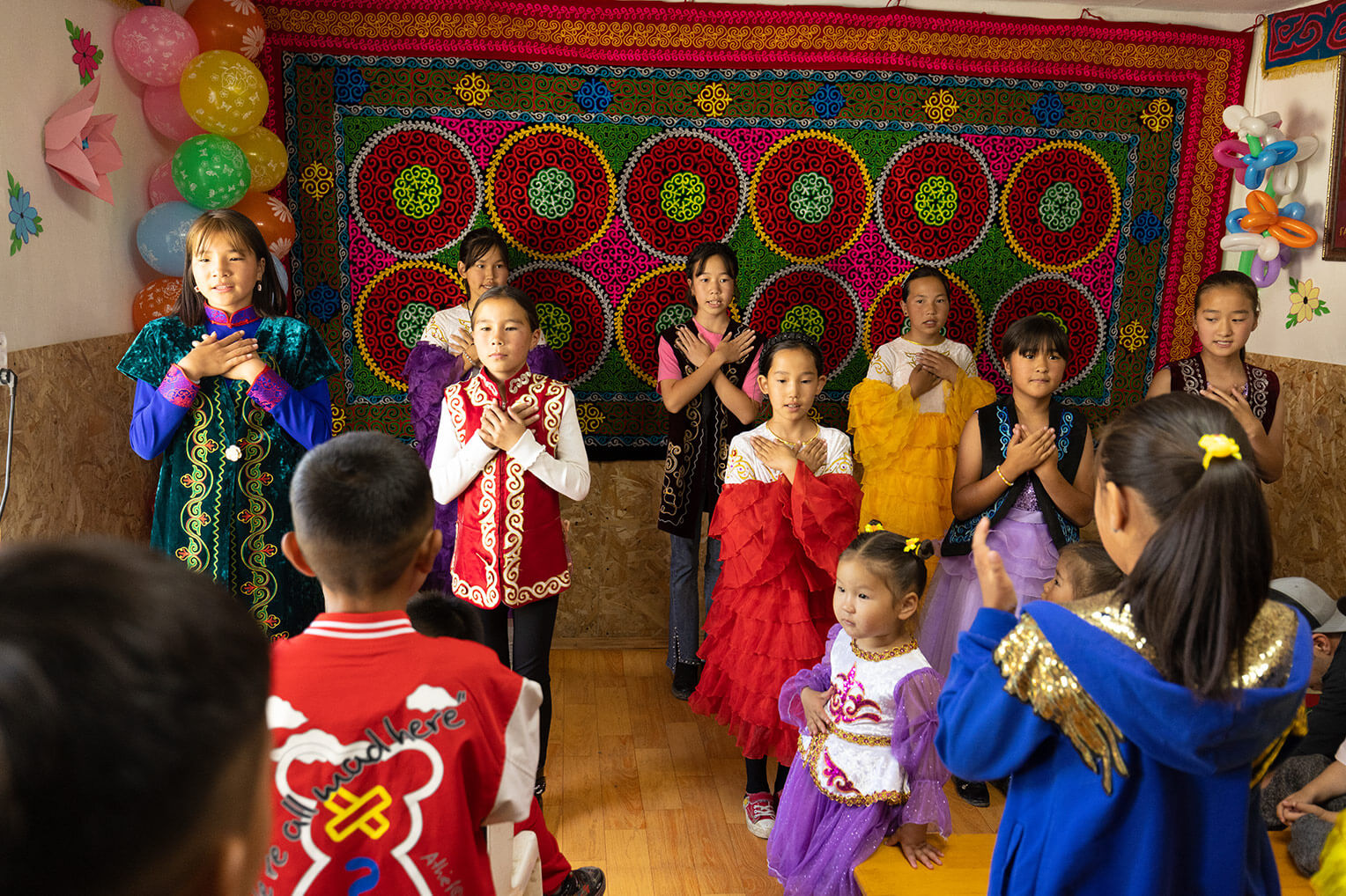 children in church